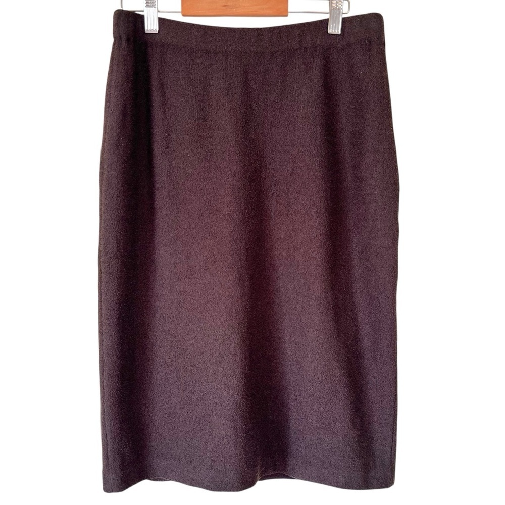 St. John Collection Brown Knit Skirt